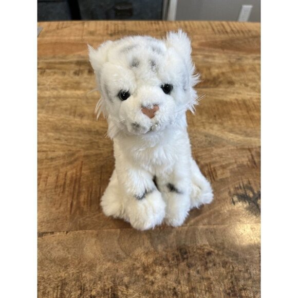 White Tiger Plush Stuffed Animal Toy 7" Wildlife Collection Vintage 1986 WWF - Picture 2 of 11